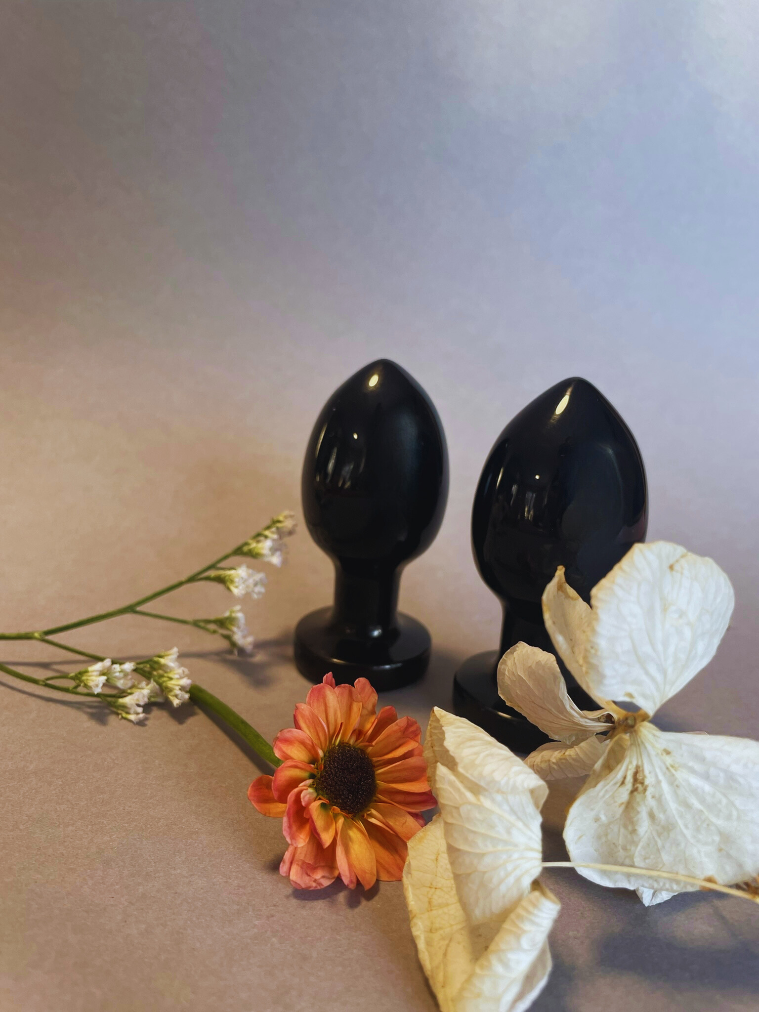 Pleasure habits analplugg - Svart Obsidian